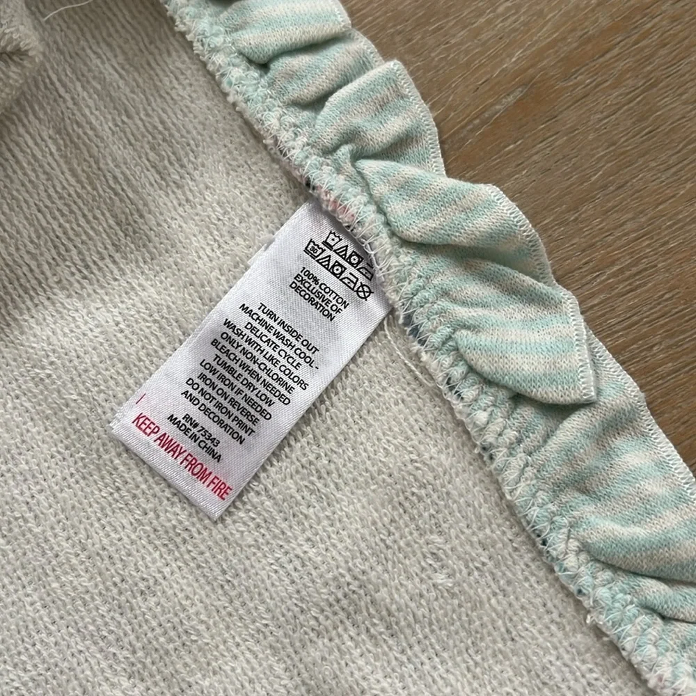 Tommy Bahama Baby Girl Floral Hooded Towel Coverup 18 months
